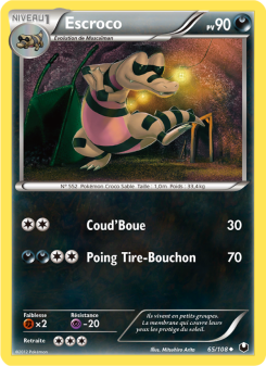 Escroco card