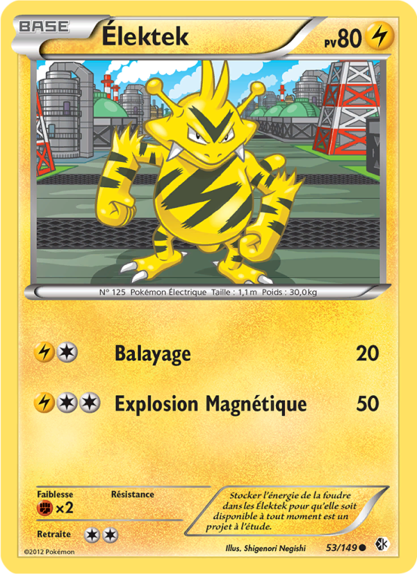 Élektek card