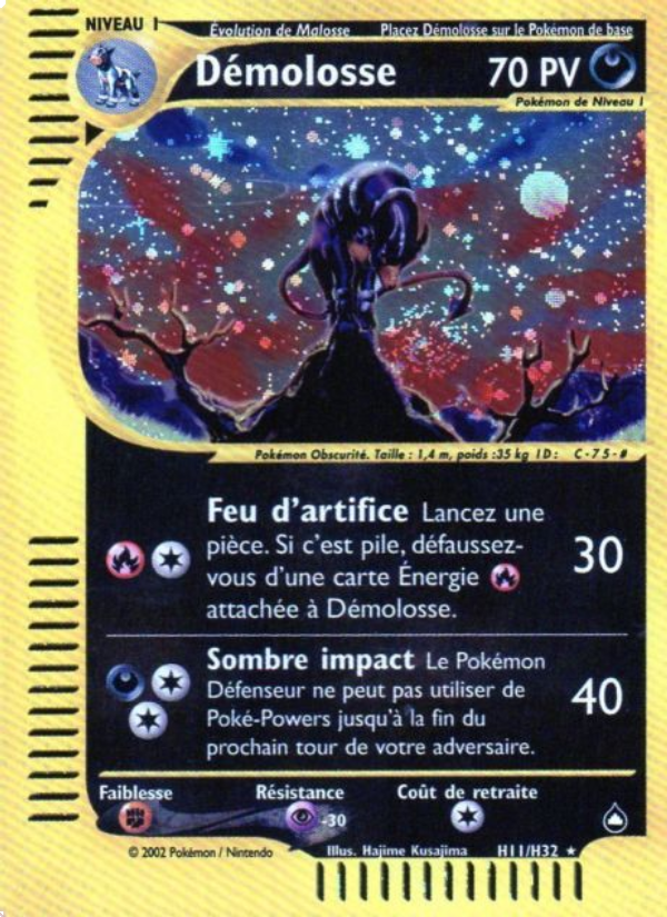 Démolosse card