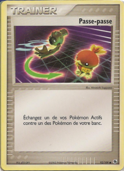 Passe-passe card