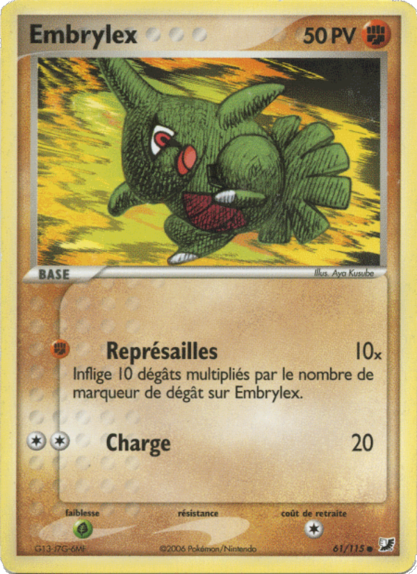 Embrylex card