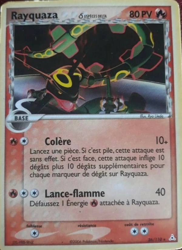Rayquaza δ ESPÈCES DELTA card