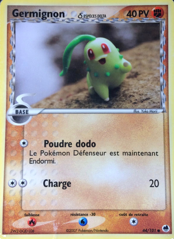 Germignon δ ESPÈCES DELTA card