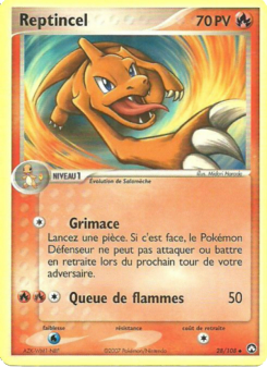 Reptincel card