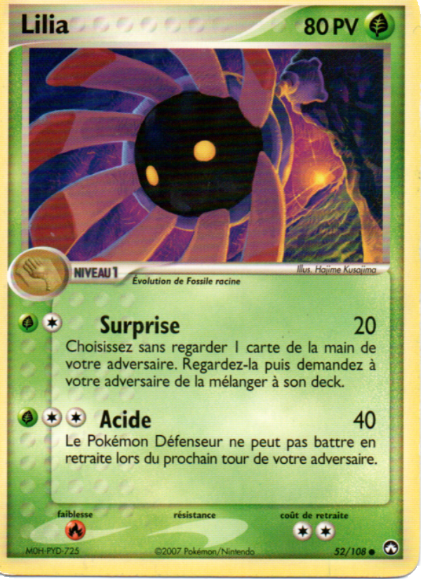 Lilia card