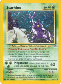 Scarhino card