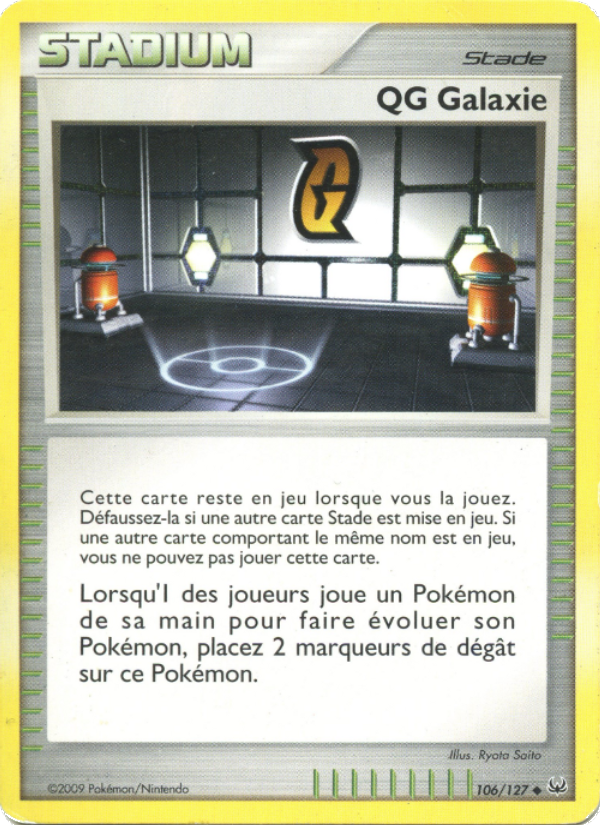 QG Galaxie card