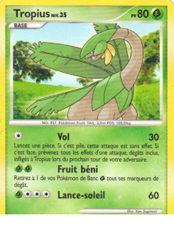Tropius Niv. 35 card