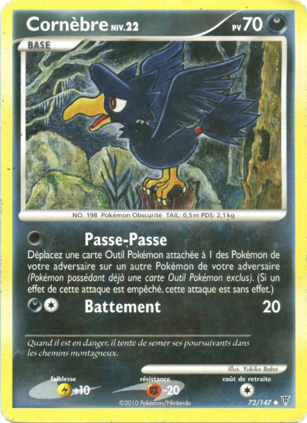 Cornèbre card