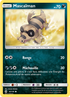 Mascaïman card