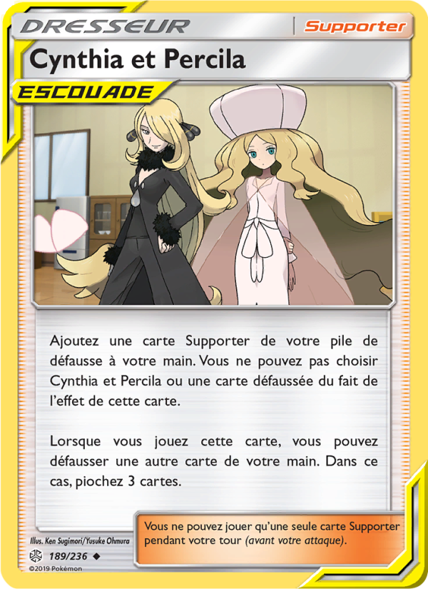 Cynthia et Percila card