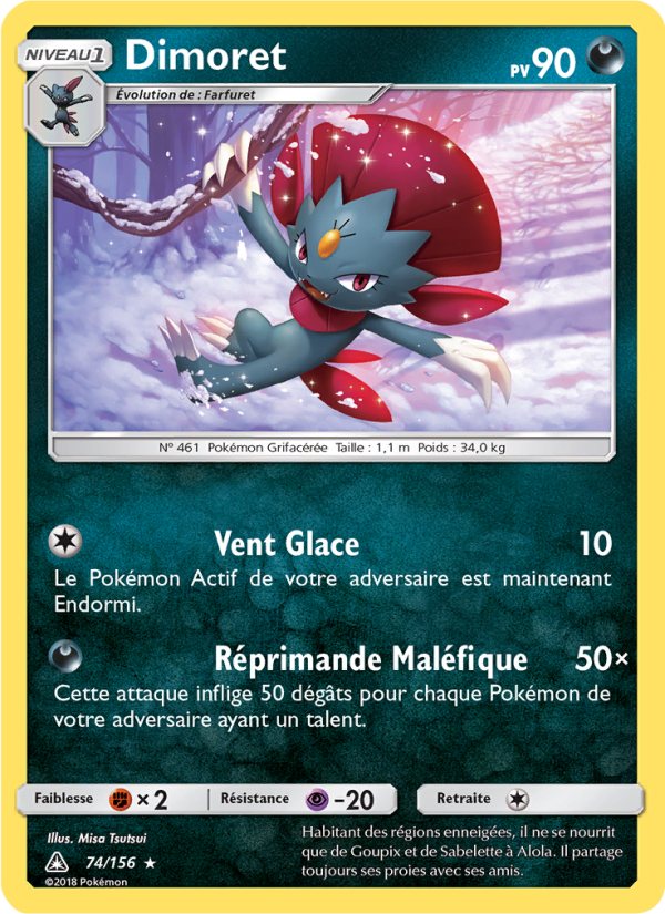 Dimoret card