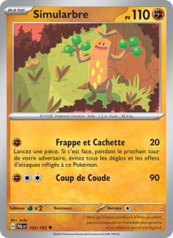 Simularbre card