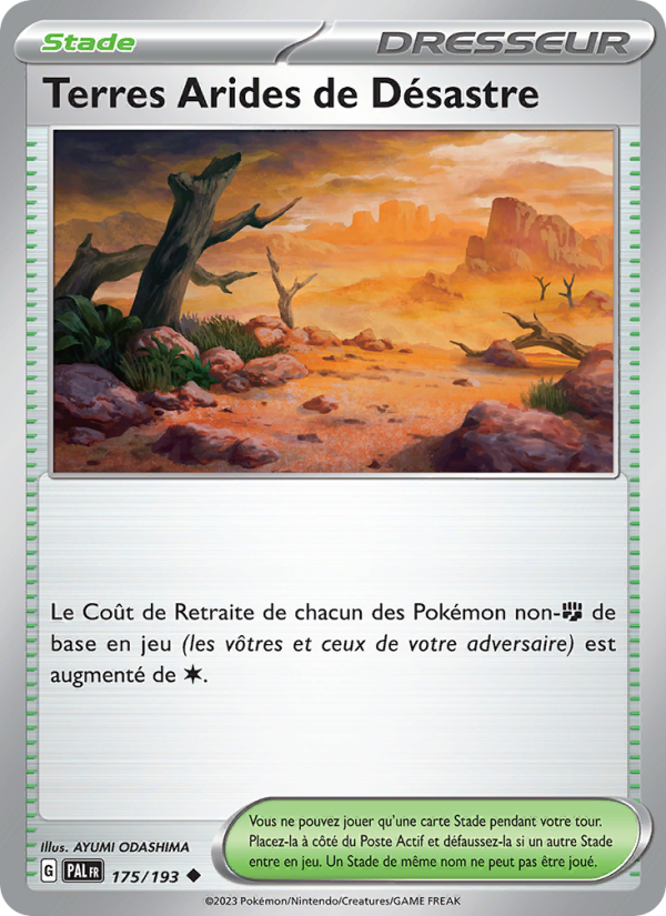 Terres Arides de Désastre card
