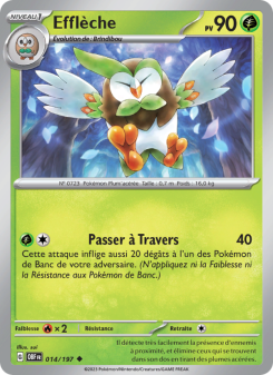 Efflèche card