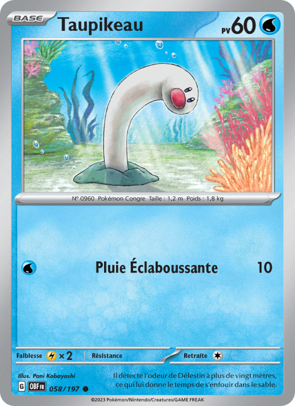 Taupikeau card