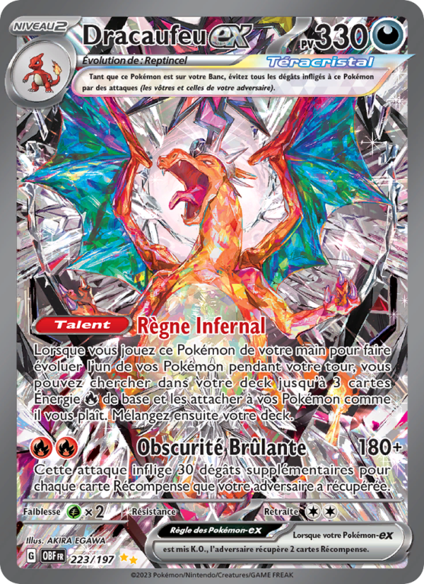 Dracaufeu-ex card