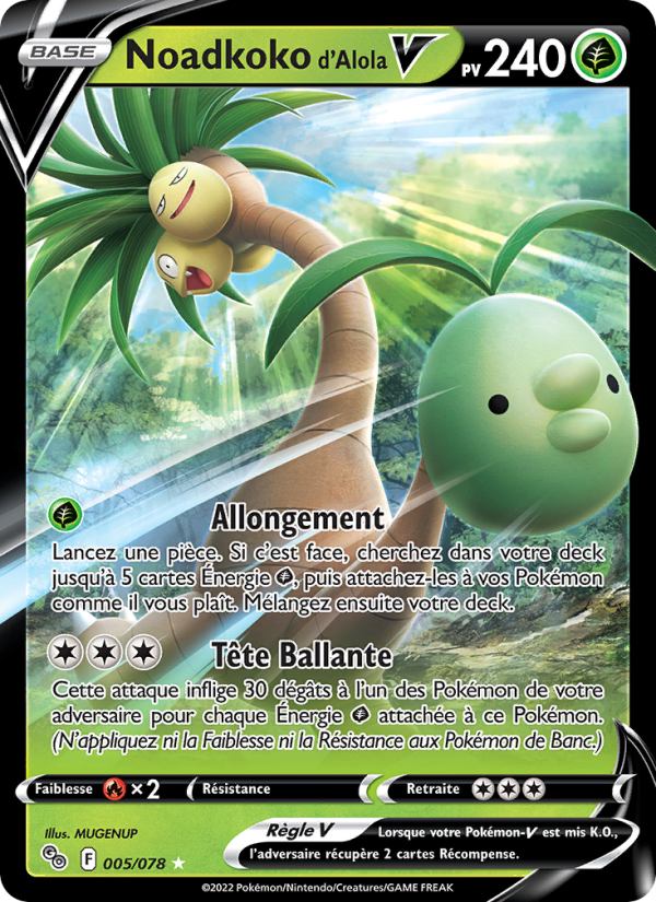 Noadkoko d'Alola V card