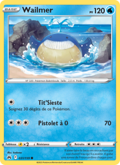 Wailmer card