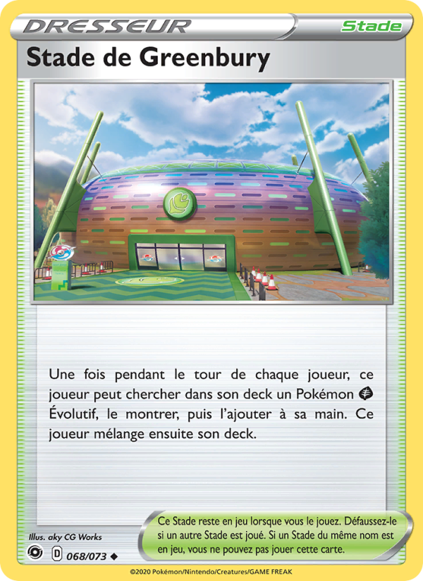 Stade de Greenbury card