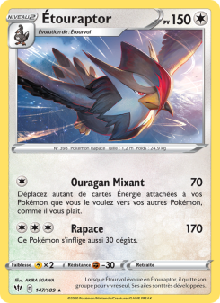 Étouraptor card