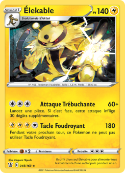 Élekable card