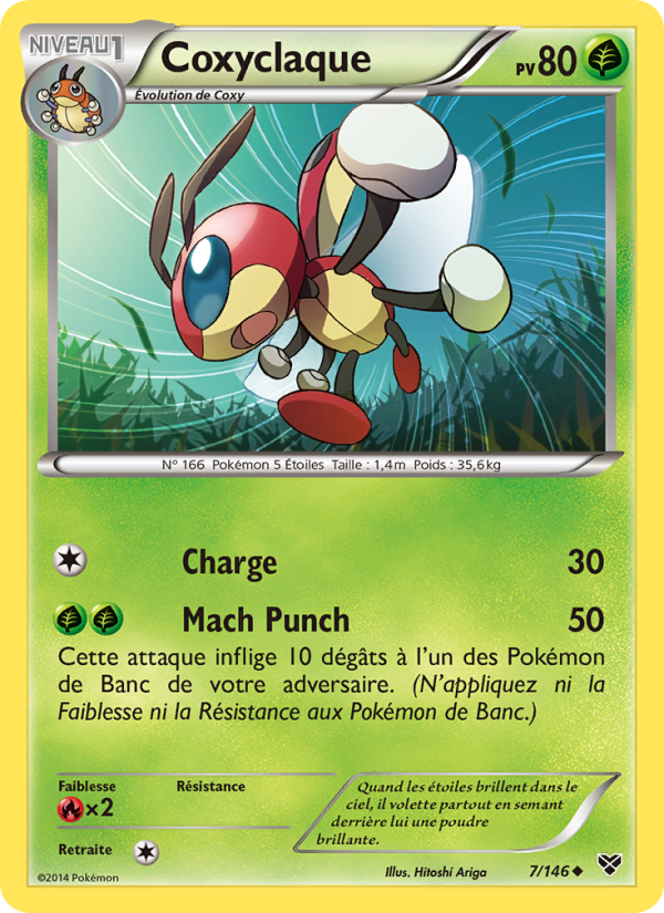 Coxyclaque card