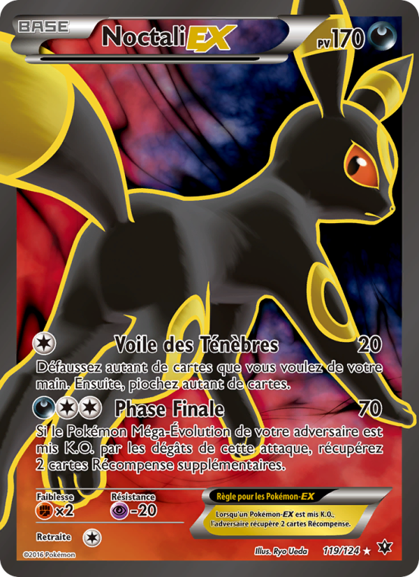 Noctali EX card