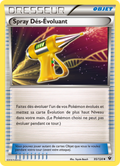 Spray Dés-Évoluant card