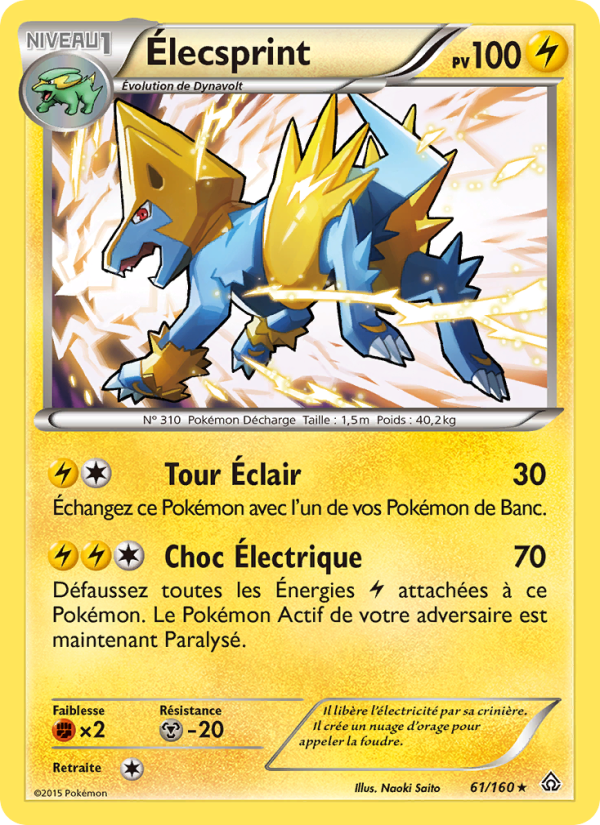 Élecsprint card