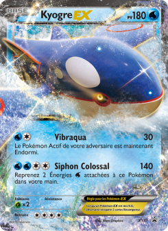 Kyogre EX card